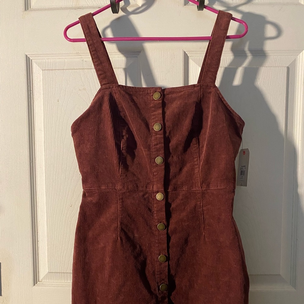 Billabong Stretch Corduroy Dress Overall
